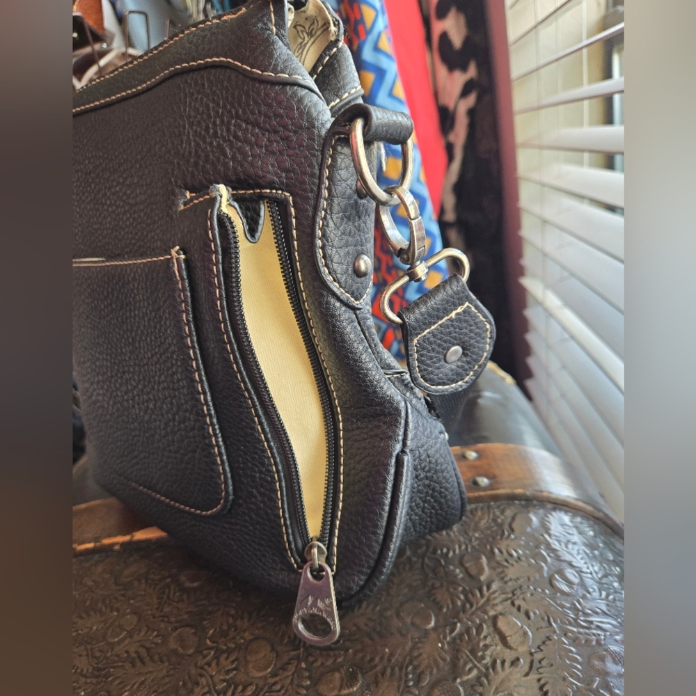 Black Studded Montana West Crossbody Bag - Picture 12 of 16